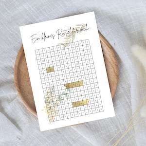 You're going to be an aunt crossword puzzle | Announce pregnancy | Gift for future aunt | Last minute gift for immediate download