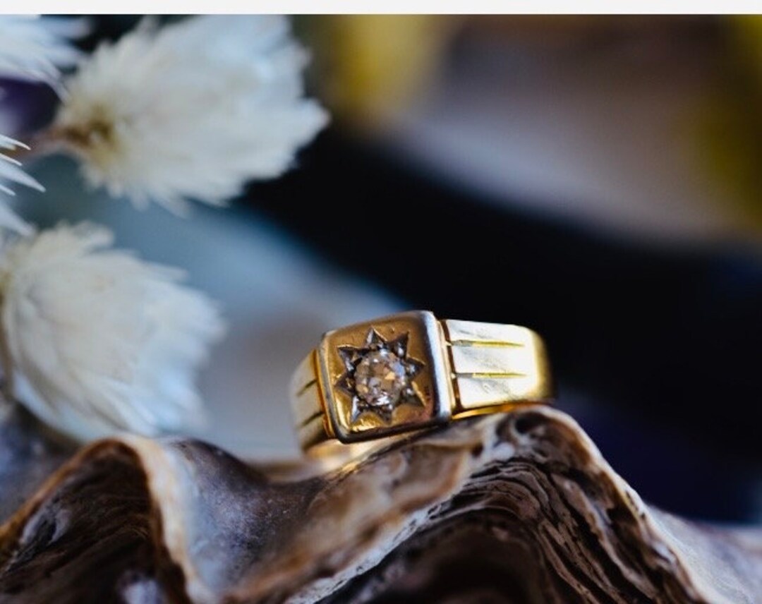 英国 イギリス ヴィンテージ 9k 9金 バンドリング TOMY様 イギリス