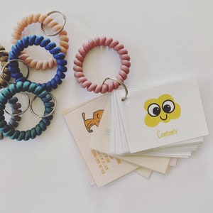 Cartons Nuages Emotifs Portatifs / Emotions Cloud Portable Cards
