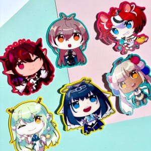 2.5&#39;&#39; Hololive Council/Promise Sticker Set