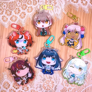 Hololive English Council Promise 2.5” Acrylic Keychain Charms