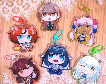 Llaveros acrílicos de 2,5 pulgadas con la promesa del Consejo Inglés de Hololive