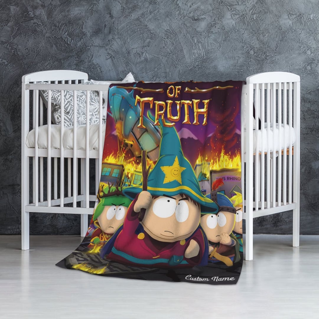 Custom Name Blanket Personalized South Park Blanket Baby Etsy