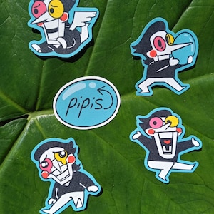 Spamton sticker set