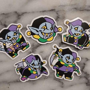 Jevil sticker set