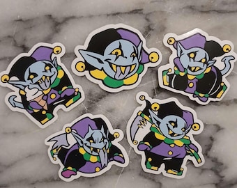 Jevil sticker set