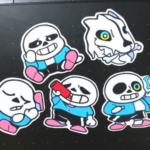 Sans sticker set