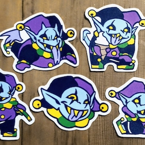 Jevil sticker set