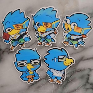 Berdly sticker set
