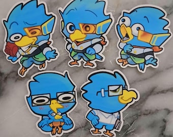 Berdly sticker set