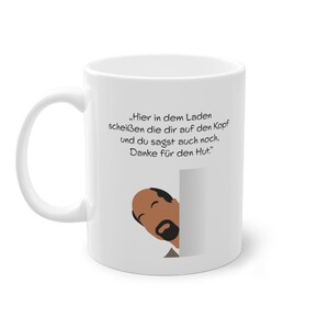 Funny mug office work - thanks for the hat - gift - colleague - boss - colleagues