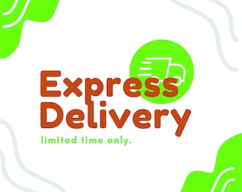Express Shipping (5-7 days) or (2-4 days)