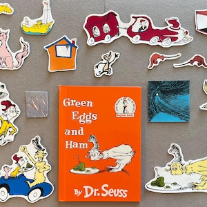 Green Eggs and Ham by Dr. Seuss Felt Board Pieces