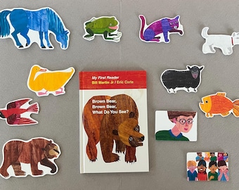 Brown Bear, Brown Bear, What Do You See? by Bill Martin Jr. Felt Board Pieces
