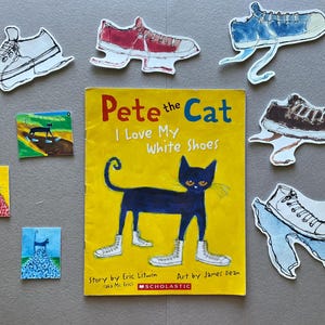 Pete the Cat: I Love My White Shoes Felt Board Pieces
