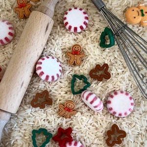 The Gingerbread Man Sensory Bin Kit