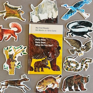 Baby Bear, Baby Bear, What Do You See? by Bill Martin Jr. Felt Board Pieces
