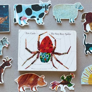 The Very Busy Spider van Eric Carle Felt Board Pieces