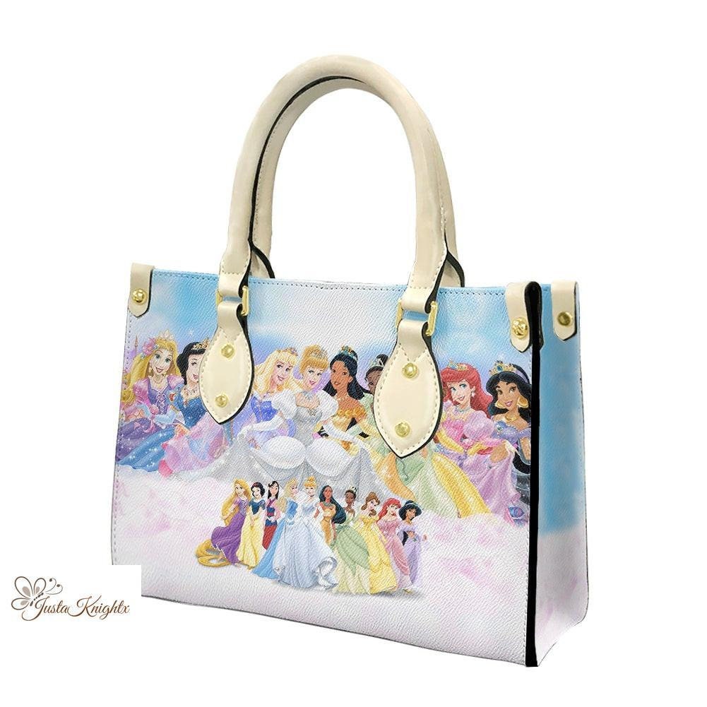 Discover Christmas Gift, Disney Princess Bag, Disney Princess Leather Bag