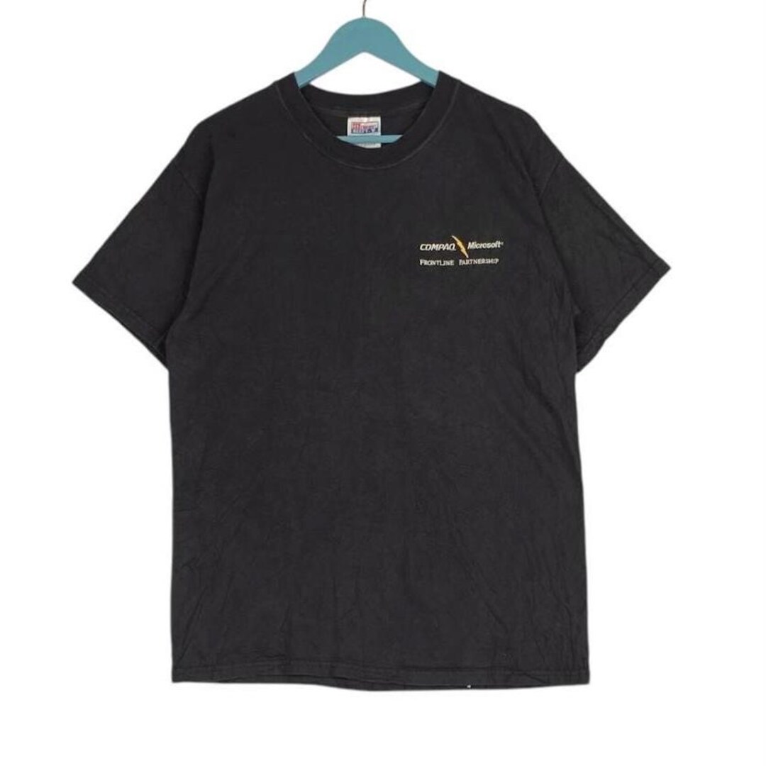90s USA製 COMPAQ 企業物 Tシャツ XL ヘインズ シングル il_1080xN.6706591022_nsgz.jpg
