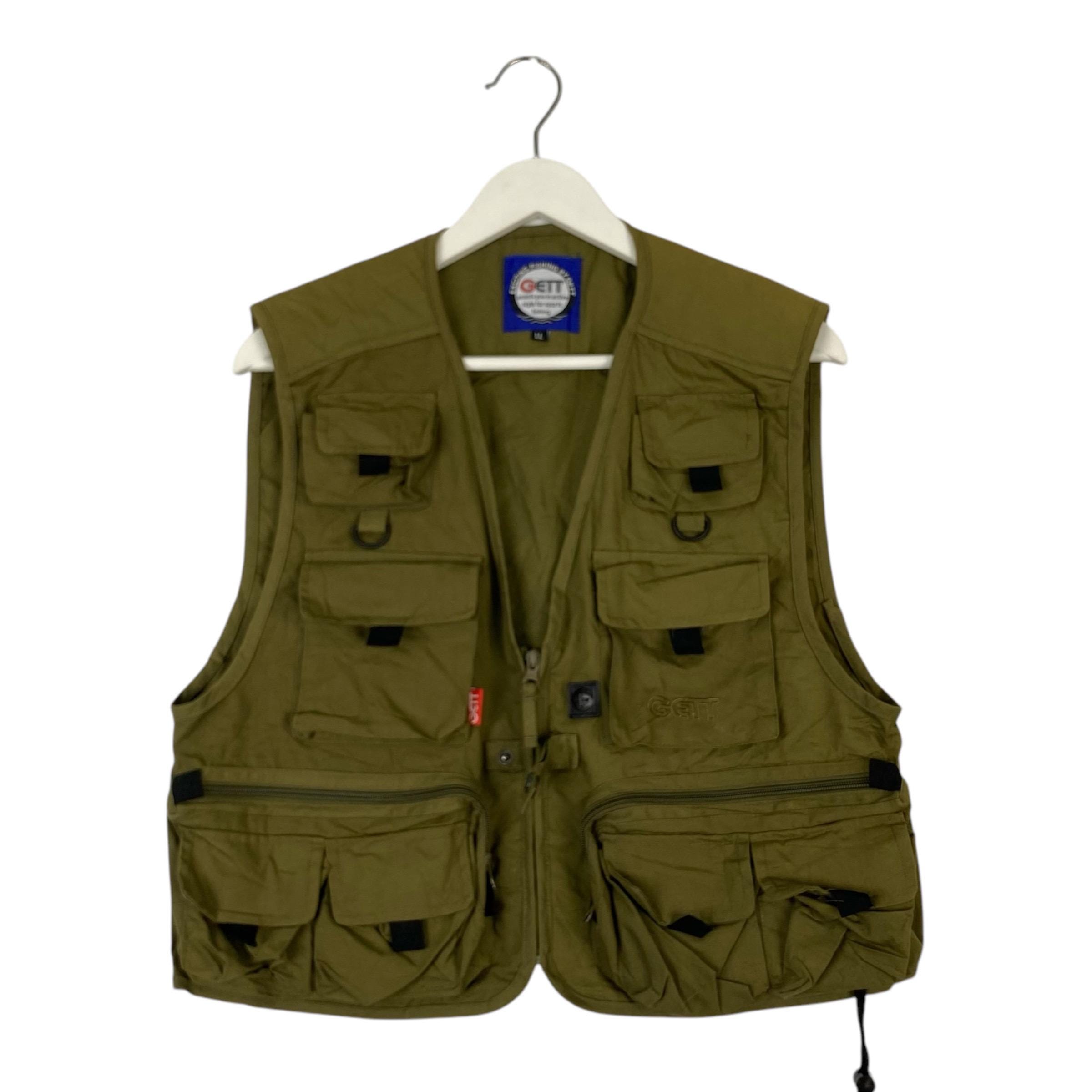 Vintage fishing vest - Etsy 日本
