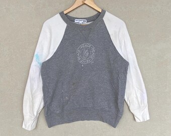 Vintage Uniqlo Brand Crewneck Sweatshirt Gray Color Pullover Jumper Size M