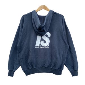 Vintage 80s Issey Sport IS Tsumori Chisato Sweatshirt Hoodie Issey Sports Miyake Carelabel Designer Issey Miyake Sweater Size XL