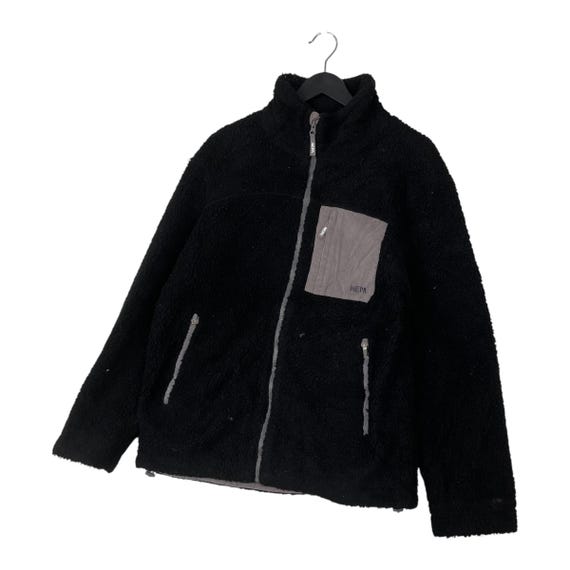 Vintage Nepa X Pocket Sherpa Deep Pile Fleece Jacket Hoodie