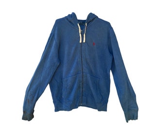Vintage 2000s Polo Ralph Lauren Zip up Hoodie Men's Medium / Y2K