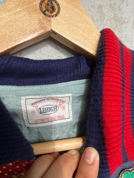 Vintage Gradient Patchwork Quilt Coat Rainbow Col… - image 6