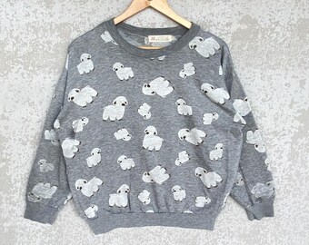 Vintage Woolrich Sheep Rugged Outdoor Wear T-shirt Sheep Printed