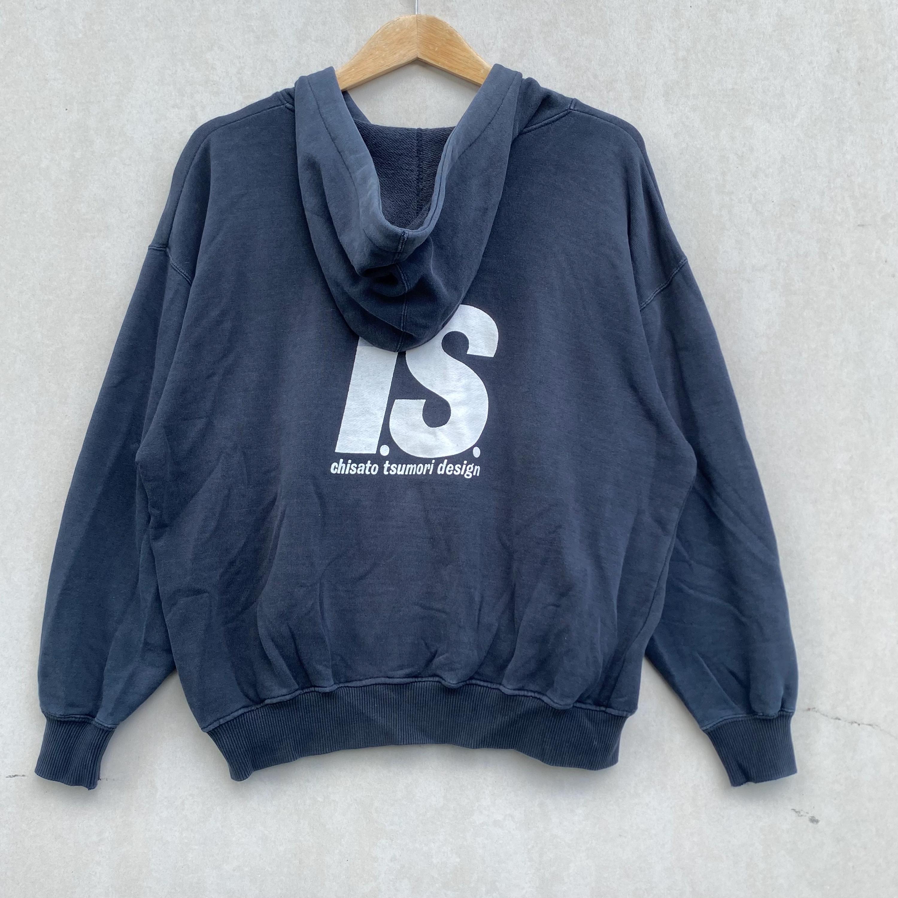 Vintage 80s Issey Sport IS Tsumori Chisato Sweatshirt Hoodie Issey