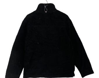Vintage Nepa X Pocket Sherpa Deep Pile Fleece Jacket Hoodie