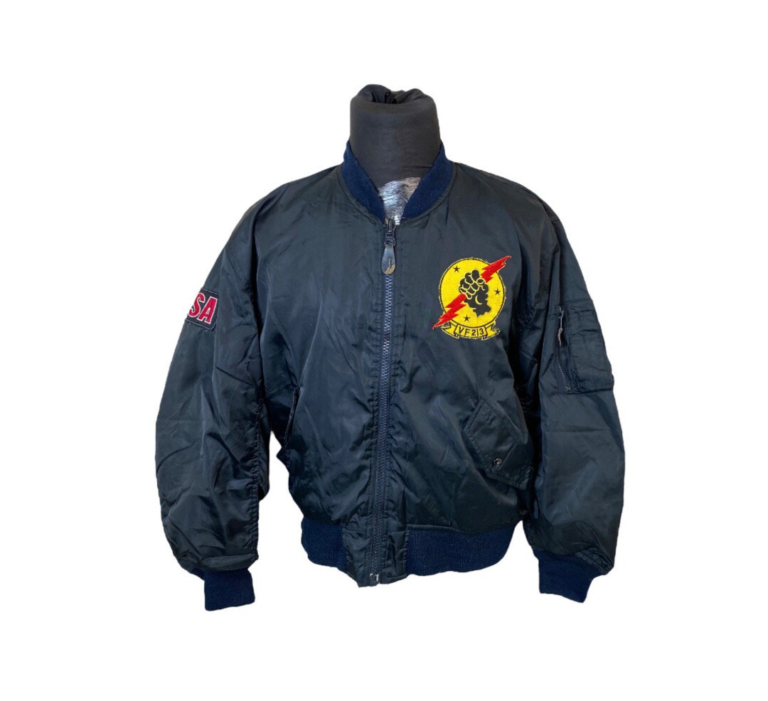 ジャケット・アウター 90s Vintage MA-1 Vetements image Archive Vintage 90s US Army Style MA-1 Bomber Jacket - Etsy