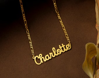 14K Gold Benutzerdefinierte Name Halskette, personalisierte Name Halskette, Gold personalisierte Schmuck, Geburtstagsgeschenk für sie, Halskette für Frauen, Geschenk für Mama
