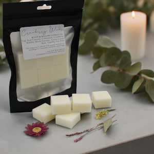 Premium organic soy wax melts clean essential oil infused fragrance hand-poured wax tart Natural non-toxic wax melt for warmer