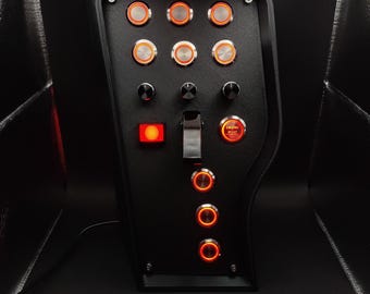 OSG Sim Racing Button Box: Classic - Red Edition