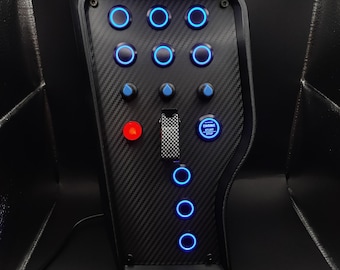 OSG Sim Racing Button Box: Sport - Blue Edition