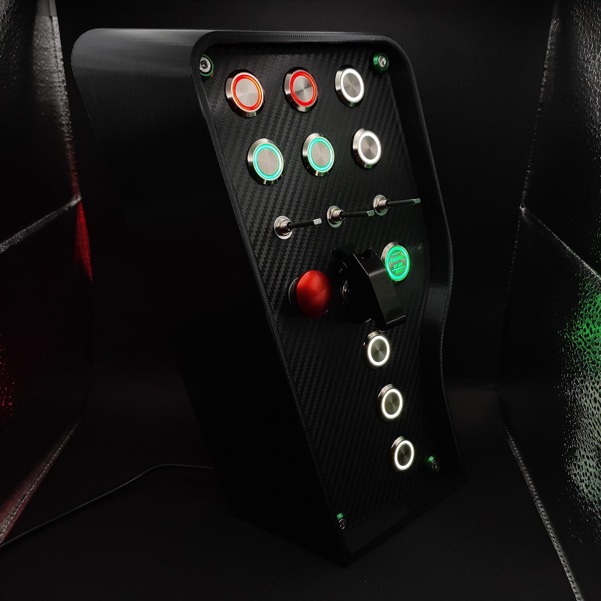 Register Racing Button Image OSG Sim Racing Button Box: Monza - Etsy UK
