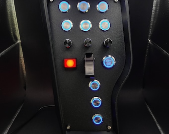 OSG Sim Racing Button Box: Classic - Blue Edition