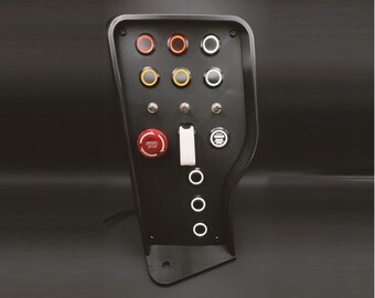 Curasim Controls Sim Racing Button Box | Full-metal RGB Illuminated ...