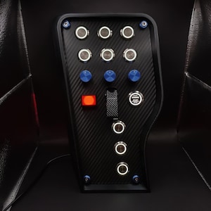 OSG Sim Racing Button Box: GT - Blue Edition