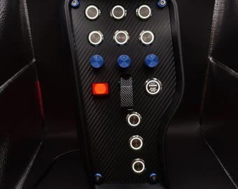 OSG Sim Racing Button Box: GT - Blue Edition