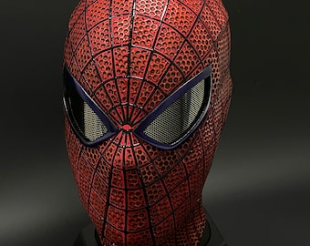 The Amazing Spiderman 1 Mask with Faceshell and Lenses, Wearable mask