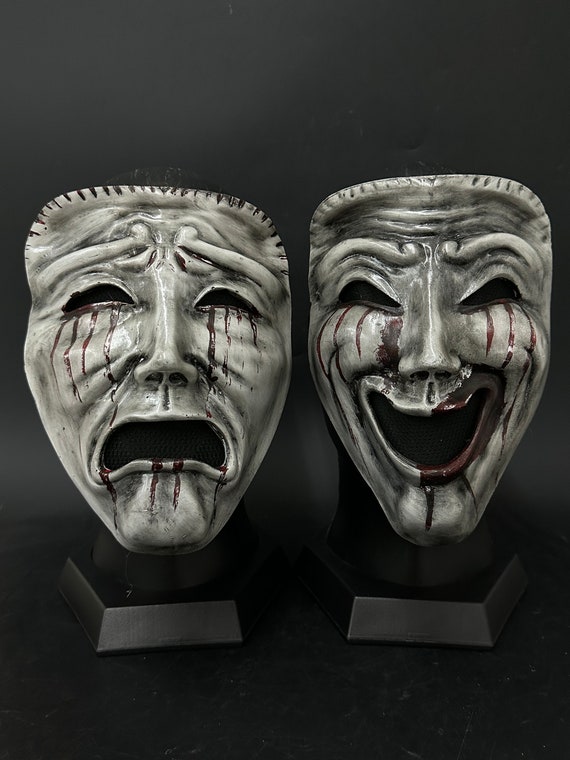 SCP 035 Mask Greek Comedy Mask Tragedy Mask Theater Mask 1:1 