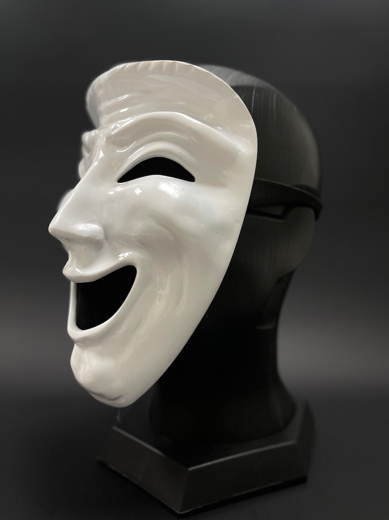White SCP 035 Mask,greek Comedy ,tragedy Masks,theater Masks,wearable