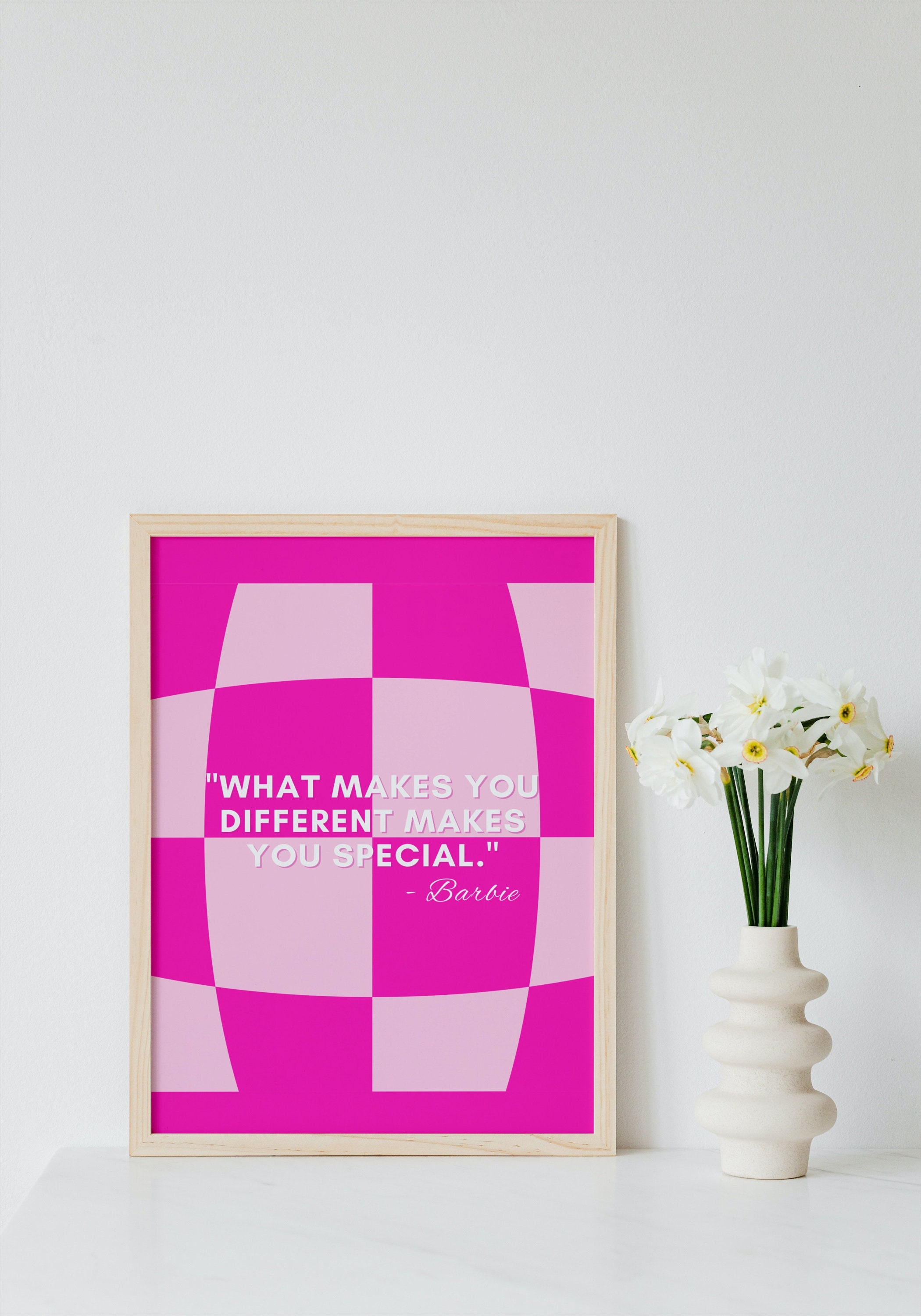 Barbie Movie Quote Poster, Barbie Print Decoration Artwork, Barbie Doll ...