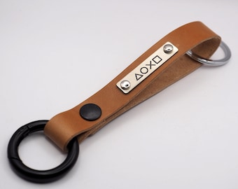 Leather Keychain, Gamers Gift, Boyfriends Gifts, Video Game Engraved Keychain, Tech Geek present, PS gift, Gamer Logo Gift, Boys gift idea