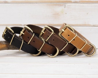 Dog Collar, dog collar leather, large dog collar, leather dog collar, Gift For Pet, Collar For Large Dogs, Collar in Black, Collar in Brown