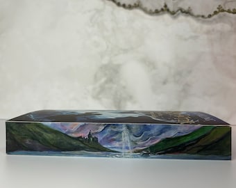 Harry Potter and the Prisoner of Azkaban fore-edge painting